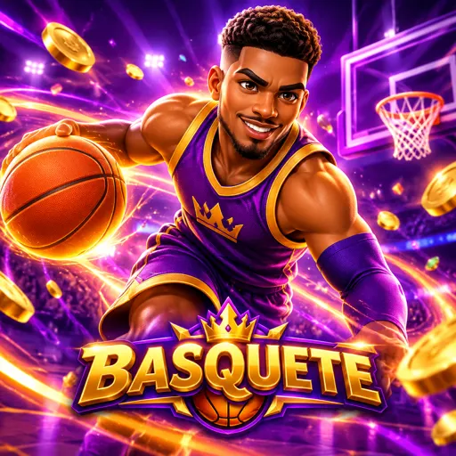 Quadra de basquete com bola antes de jogo da NBA