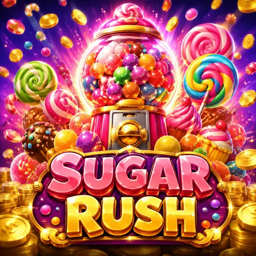 Sugar Rush, slot de guloseumas em grade 7x7